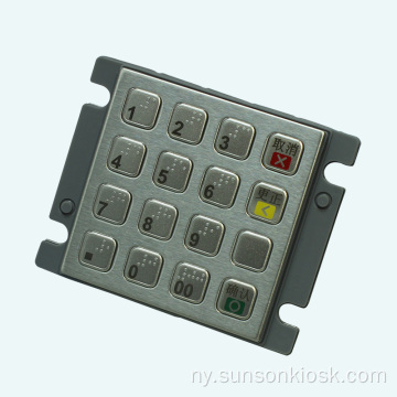 Anti-vandal Enc encrypted PIN pad